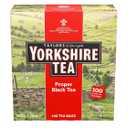 Yorkshire Tea, Red, Black Tea, String and Tagged Bags, 100 Count (Pack of 1), Refreshing, Satisfying, and Strong, Classic British Breakfast Blend, Caffeinated, Enjoy Hot or Iced, 100 Teabags (EXP 04/30/24)