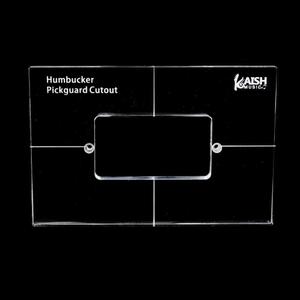 Dopro Acrylic Humbucker Pickup Routing Template Pickup Templates for Pickguard Rout