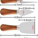 2 x Charcuterie Board Accessories Spreader Knife Set Cheese Butter Spreader Knife Charcuterie Utensils with Wooden Handles Mini Serving Tongs Spoons Forks for party Wedding Christmas