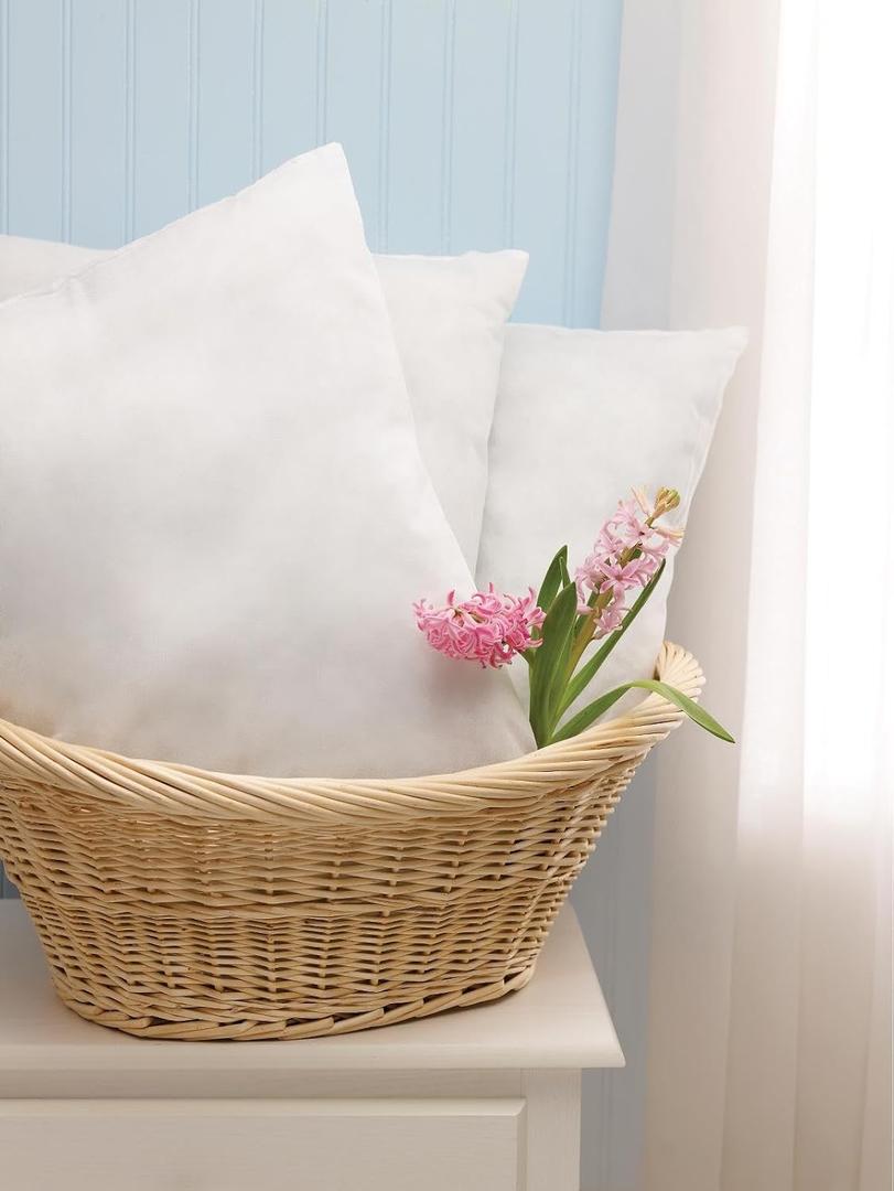 Medline Disposable Pillow, Medium-Weight, 21 Inches x 27 Inches