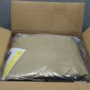 [Upgraded] 18ft/21ft/24ft/28ft Round Winter Pool Covers for Above Ground Pool Cover 21FT Cover 4FT Overlap - 500D Windproof with Steel Cable & Heavy Duty Winch - Swimming Pool Winter Cover Beige