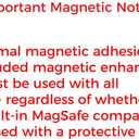 Magnetic Phone Grip for MagSafe, 4-in-1 Phone Ring Holder with Mini Tripod & Kickstand, Ultra-Slim MagSafe Accessories for iPhone 17 Pro/MAX 16/15/14 Series (Black)