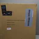 Dartboard Professional Electronic Dart Board with LED Digital Scoreboard, Wooden MDF Cabinet, 27 Games, 202 Variations, Includes 16 Soft Tip Darts & 16 Replacement Tips, Perfect for Adults Game Room