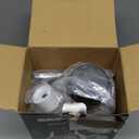 BASSWOOD Rotary Cheese Grater with Handle - Mandoline Slicer with 3 Stainless Steel Drum Blades-Vegetable Slicer Walnuts Grinder Cheese Shredder Round Mandoline with Peeler (Black)