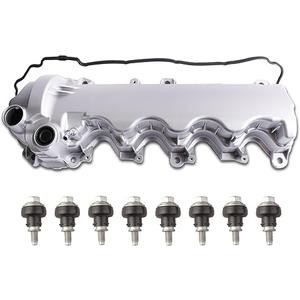 Right Side Aluminum Valve Cover Compatible with 2004-2014 Ford F-150 F-250 F-350 Expedition Explorer Mustang Mark LT Navigator Mountaineer 4.6L 5.4L
