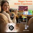 4 in 1 Wireless CarPlay Adapter with Screen Mirroring Supports Apple CarPlay & Android Auto & AirPlay & MirrorLink, 2026 Upgraded screen mirroring dongle for car, USB-A/USB-C Connection, Plug & Play