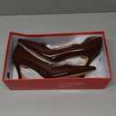 AMBELIGHT Women's Pumps Closed Pointed Toe High Heels Classic Slip On Pumps Sexy Patent Leather Stiletto Heels 3 Inch Wedding Bride Formal Dress Heel Shoes for Women, 8.5