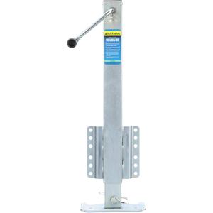 Seachoice Heavy Duty Trailer Jack, Fixed Mount Jack w/Drop Leg, 28.6 in. of Lift, Max Load 2,500 Lbs.