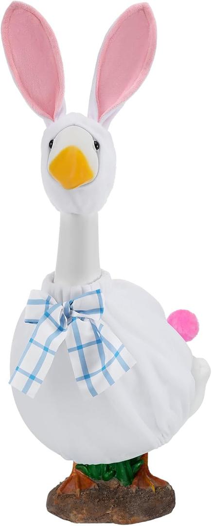 Easter Bunny Goose Outfit Goose Clothes Porch Goose Outfit Lawn Goose Clothing for 23" High Cement or Plastic Goose Lawn Goose Clothing, Porch Goose Clothes, Lawn Goose Outfit