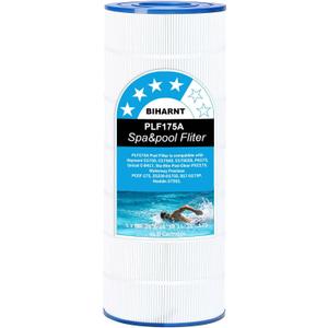 C1750 Pool Filter Cartridge for Hayward C1750, CX1750RE, C1750E, C1900RE, PA175, Ultral-B4, Unicel C-8417, Filbur FC-1294, Sta-Rite PXC175, 817-0175P, Aladdin 27501 175 sq.ft Pool (White-1 Pack)