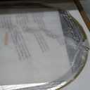 Keonjinn 24x36 Inch Gold Arched LED Bathroom Mirror, Frontlit & Backlit