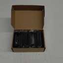 Ravinte 30 Pack Solid 3 Inch Center to Center Slim Square Bar Drawer Handles for Kitchen Cabinet Hardware Matte Black