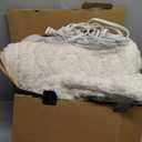 Electric Blanket Queen Size, Heated Blanket with 5 Heat Settings & 10 Time Settings, Super Soft Cozy Sherpa Blanket with Fast Heating for Home Office Use, 84 x 90 Inches, White