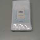 Nestl Soft Pillow Shams Set of 2 - Double Brushed Microfiber Pillow Covers - Hotel Style Premium Bed Pillow Cases, with 1.5 Decorative Flange, Euro 26"x26" - White