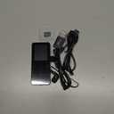 144GB MP3 Player - Music Player with Bluetooth 5.2 HiFi Sound Shuffle Single Loop FM Radio Built-in HD Speaker Voice Recorder Mini Design Ideal for Sport Earphones Included-Black-A5