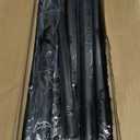 ENJOYBASICS 2 Pack Adjustable Spring Tension Curtain Rods 32 to 66 Inches, Stainless Steel Matte Black Shower Rod No Drilling for Window, Bathroom, Closet, Room Divider, 7/8" Diameter