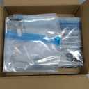 Basics Vacuum Storage Bags for Clothes, Space Saving Compression Storage Bags with Hand Pump, Heavy Duty, Stackable, Jumbo Size, Clear, 6Pack