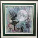 CYFUN DESIGN 6pcs Stamps Jungle Fairy Girl Mermaid Forest Cabin Clear Stamps for Card Making Scrapbooking Paper Crafts Handmade Embossing Stencil Photo Album Decor Template DIY Seal