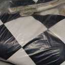 Morebes Checkered 5x7 Area Rug for Living Room, Washable Black Rug for Bedroom Geometric Kids Room Rug, Neutral Soft Low Pile Non-Slip Carpet for Nursery Playroom Home Decor