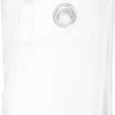 White Sheer Kitchen Curtains Sheer Curtains for Windows Bedroom Living Drapable Privacy