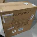 CATTLEMAN 5 in 1 Ceramic Panini Press Grill with Removable Plates, 1600W, 