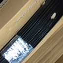 Fence Posts 6FT, 10 Pack Metal U Posts for Wire Fence, Heavy Duty Garden Fence Posts with Reinforced Anchor Plate, No Dig Rustproof Steel Fence Stakes for Yard, Farm, Chicken Wire, Temporary Fencing