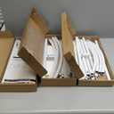 Wokceer Wedding Arch Backdrop Stand 7.2FT, 6.6FT, 6FT Set of 3 White Metal Wedding Arch Stand for Wedding Ceremony Baby Shower Birthday Party Garden Floral Balloon Arch Decoration