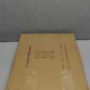 Small Round Side Table - 3-Tier Oval Accent Table for Small Spaces, Rustic Wood and Metal Couch End Table, Nightstand for Bedroom or End Table Living Room, Easy to Assemble, Rustic Walnut (1-Pack)