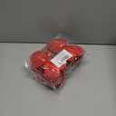 2 x 72 Felt Heart Garland, Pre-Strung Red Heart Decor for Valentines Day Decorations, Wedding, Anniversary, Birthday, Backdrop for Office, Classroom, Vaday Party Props