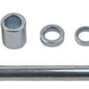 12mm 230mm High-Strength steel alloy Front Rear Axle Kit with 4 Bushings Fit for Mini bike,Pit Pro Dirt Bike, Scooter, QUAD & ATV