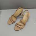 Naturalizer Women's Brenta Heeled Sandal Crème Brulee Beige 7.5 M