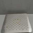 Hibbent All Metal 10x9 Inch Shower Head, High Pressure Stainless Steel Rain Showerheads, Bathroom Rainfall Showerhead with Ultra-thin Design, Adjustable Brass Ball Joint, Silicone Nozzles, Chrome