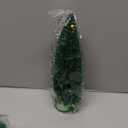 Seenelling 4 Pcs Mini Christmas Tree with Lights Bulk Mini Bottle Brush Trees 9.4 Inch Small Tabletop Christmas Tree Pre Lit Christmas Tree Xmas Tree for Christmas Decoration Xmas Holiday(Green)