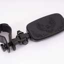 Kinglemc Highway Peg Foot Peg Fit 1.25" Engine Guard Crash Bar for Harley Davidson, Honda, Yamaha, Kawasaki, Suzuki, Indian, Triumph, Motorcycle (Matte Black)