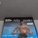 Ally Peaks Pull Up Bar for Doorway | Thickened Steel Max Limit 440 lbs Upper Body Fitness Workout Bar| Multi-Grip Strength for Doorway | Indoor Chin-Up Bar Fitness Trainer for Home Gym Portable (silver2)