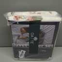 OAITE Duvet Cover Queen Size - 100% Cotton Comforter Cover Floral Duvet Cover Sets 3-PC, Breathable Duvet Cover with Zipper Closure & Corner Ties (Queen-90" x 90", Assorted)