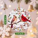 Christmas Ornaments, Cardinal Ornament, Christmas Tree Ornaments, Xmas Decorations, Holiday Decorations, Gifts for Bird Lovers, Cardinal Gift, Holiday Party Gifts, and Xmas Gift Ideas