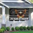 2 x 3 Ply 250th Anniversary USA Flag 3x5 Double Sided Outdoor 250 Year American Anniversary Flag Patriotic 4th of July 1776 American Flags for Outside 250 Merchandise Banner Decorations