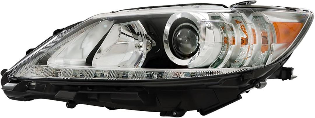 labwork Left Headlight Assembly Replacement for Lexus ES300H ES350 2013-2015 Headlight with DRL Driver Side