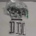 Ravinte 60 Pack Solid 5 Inch Kitchen Square Cabinet Handles Matte Black Pulls Drawer Pulls Kitchen Cabinet Hardware Flat Black Handles