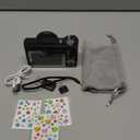 W & O Digital Camera for Teens,Kids Digital Camera with 32G SD Card,180 Flip Screen Camera for Photography Vlogging with Fill Light, Beauty Mode, Point and Shoot Digital Cameras for Beginner(Black)