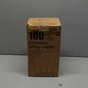 C9 Christmas Lights Outdoor, 81 FT 100 LED Connectable C9 String Lights with 8 Modes and Timer Extendable Xmas Tree Patio Roofline Garden Yard Holiday Party Indoor Outdoor Decoration, Warm White