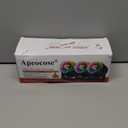 [3-Pack] Disco Ball Party Lights Sound Activated Remote Control, 12 Modes Strobe DJ Lights for Christmas Party Decorations Stocking Stuffers White Elephant Gifts New Years Eve Party Supplies (Black)