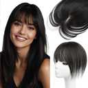 14 Inch Hair Topper for Women with Thinning Hair, Lightweight & Add Volume Hairpiece for White HairRoots Cover, Changing Hairstyle, Trendy and Comfortable Design (Black)