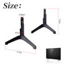 XYgdhqpt TV Stand Legs Compatible with Samsung UN50TU7000FXZA, UN55TU7000FXZA, UN58TU7000FXZA (Right: BN63-18871A Left:BN63-18877A), Replace BN96-50856A / BN96-50859A, for 50 55 58in TU7000 TV Series