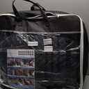 Chezope Automotive Car Seat Covers Full Set Universal Fit for Most Cars SUV Sedans Trucks Waterproof Leatherette Car Seat Covers Accessories Black