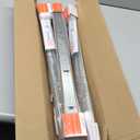 homdiy 5 Pcs 20 Inch Heavy Duty Center Mount Drawer Slides for Cabinet and Dresser Bottom Mount Drawer Slides 3/4 Extension Glide Track