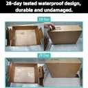 3 Packs of Disposable cat Litter Boxes17.2'' x 12.2'' x 5.3''. 100% Recyclable Paper, eco-Friendly and Healthy. with Convenient Handles, Waterproof and Durable. Perfect for Home or Travel.