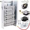 Dryer Heating Element Kit Compatible With May-tag MEDB755DW2 MED6200KW0 MEDB766FW0 MEDB755DW0 MEDX655DW1 MEDX500BW0 MEDC400BW1 MEDC415EW1 MEDC500VW0 MEDC555DW1 MEDX6STBW1 MED6600TQ0