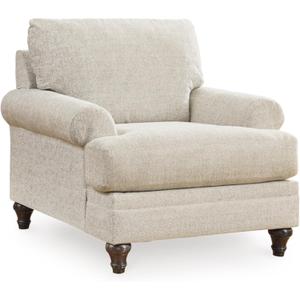 Signature Design by Ashley Valerani Classic Upholstered Chair, Beige